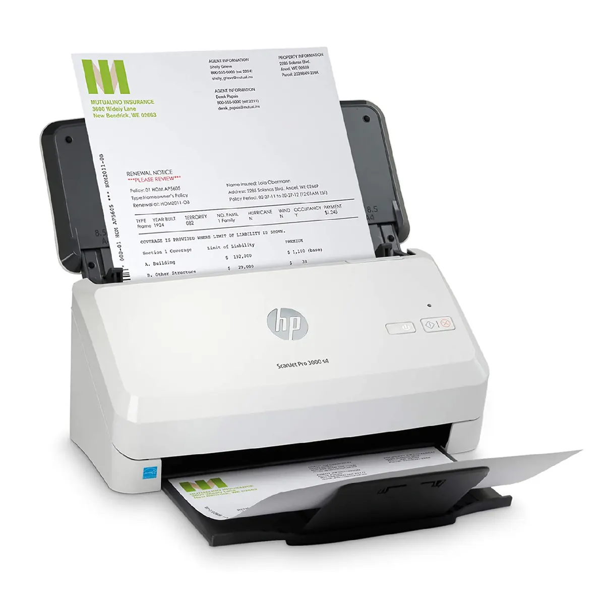 SCANNER HP PRO 3000 S4 DOCUMENTAL 40 hpm/ 80 ppm USB – DUPLEX