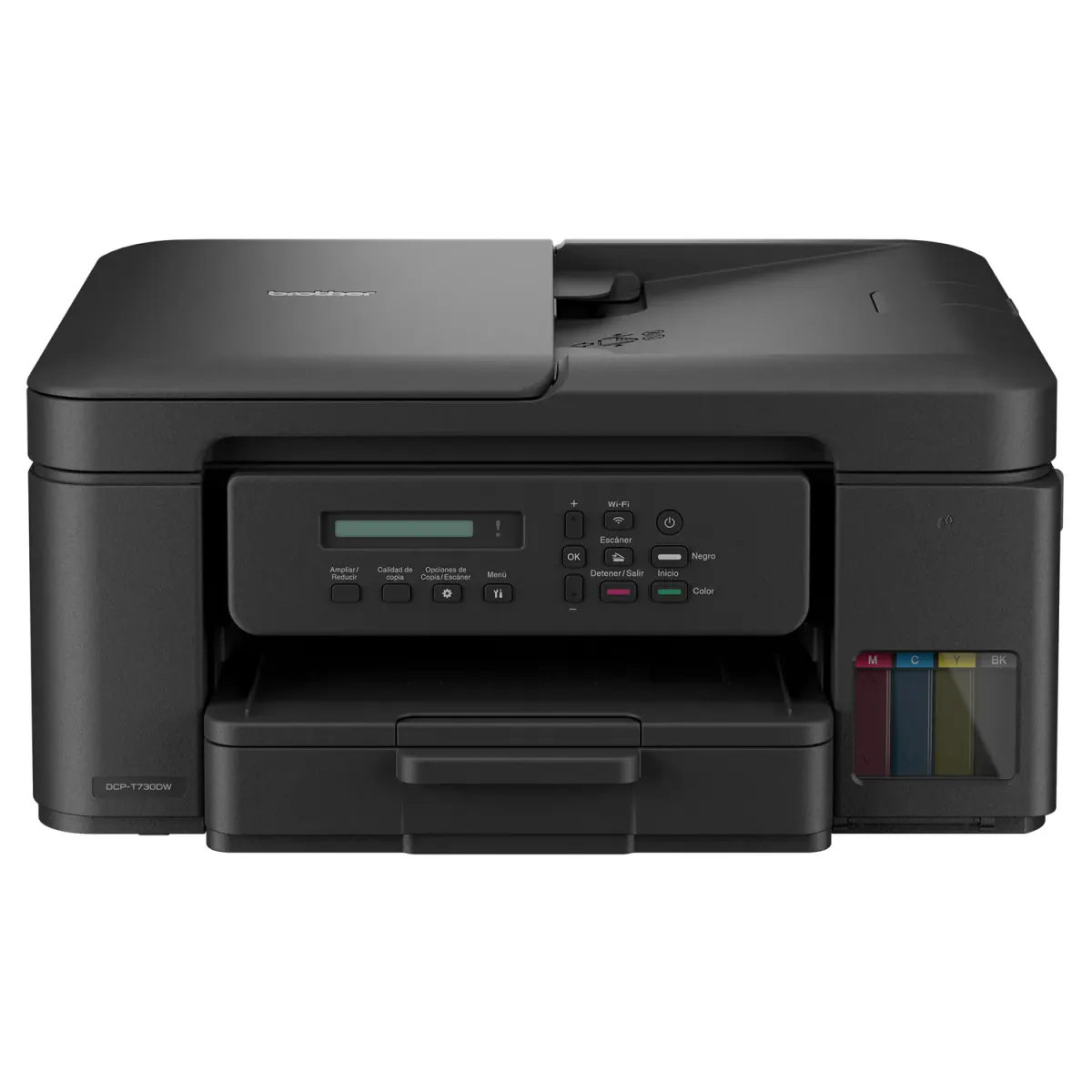 IMPRESORA MULTIFUNCIONAL BROTHER MFC-T730DW DUPLEX EN IMPRESIÓN, AMPLIA Y REDUCE, WIFI, USB