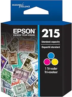 CARTUCHOS DE TINTA EPSON 215 TRI-COLOR PARA IMPRESORA PORTATIL EPSON WF-100 PORTATIL