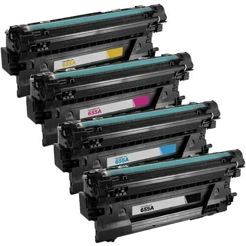 Cartucho de tóner negro hp LaserJet CF450A (655A)