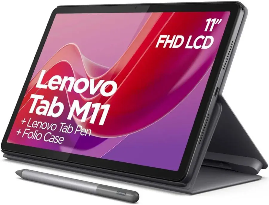 LENOVO M11 TB-330XU – PANT 11″ – OCTA CORE (2,0GHZ / 1,8GHZ) -128GB – MEM 8GB – ANDROID 13 -DOBLE CAMARA – WIFI + 4G LTE – LUNA GREY +LAPIZ Y ESTUCH