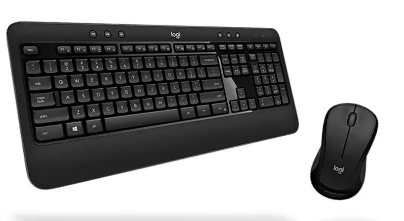 COMBO TECLADO Y MOUSE LOGITECH MK540 ADVANCED – INALAMBRICO – CON REPOSAMANOS – NEGRO