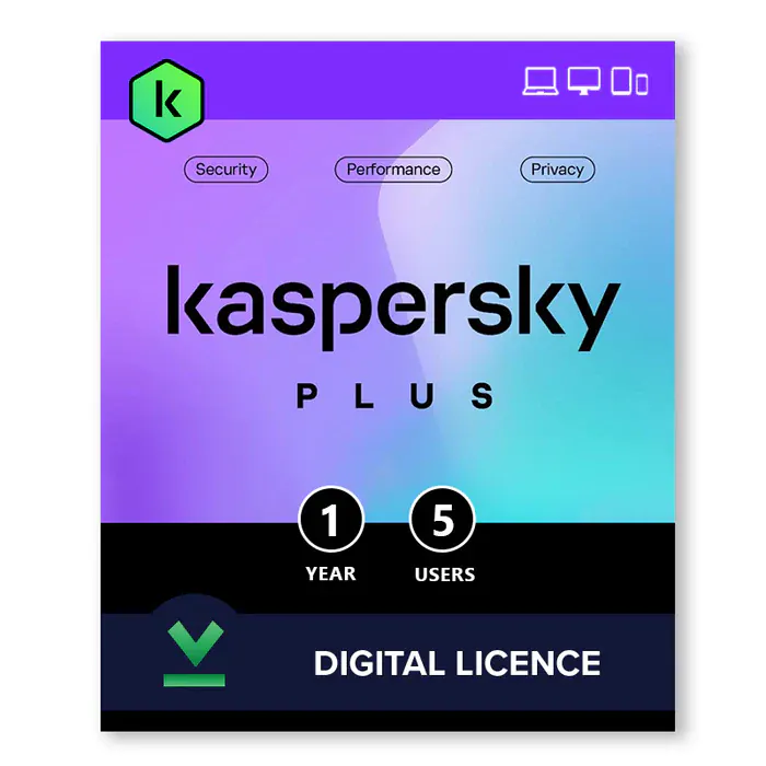 LICENCIA KASPERSKY PLUS 5 USUARIOS (12 MESES)