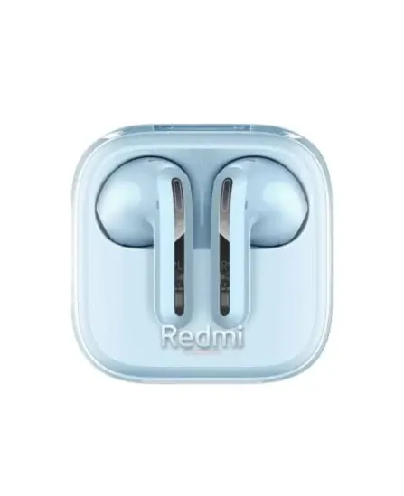 REDMI BUDS 6 ACTIVE – REDUCCION DE RUIDO – MICROFONO DUAL – BT 5,4 – CONTROL TACTIL – ASISTENTE DE VOZ – IPX4* – 6H CARGA + 30H ESTUCHE – AZUL