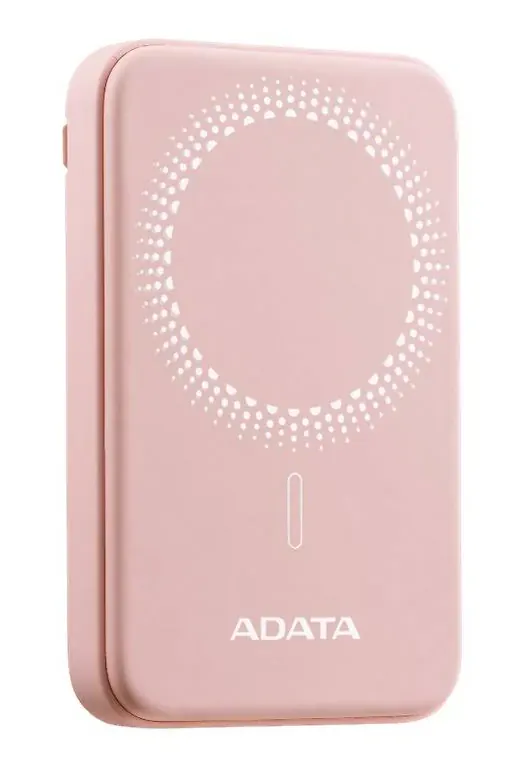 POWER BANK ADATA R050 – CARGA RAPIDA – 5000MAH CARGA INALAMBRICA MAGNETICA – ROSA