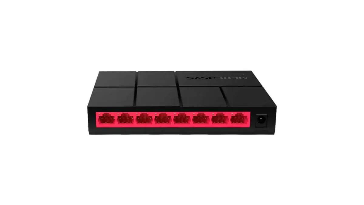 SWITCH MERCUSYS 8 PUERTOS 10/100/1000 – MS108G