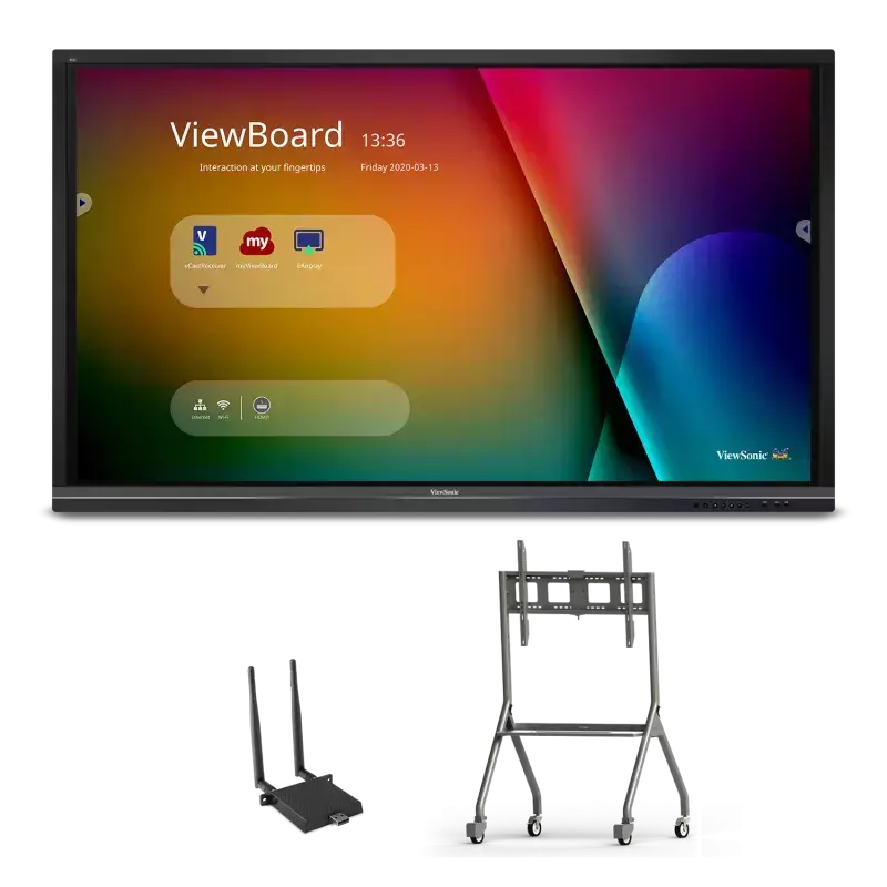 Display interactivo Viewsonic 75 pulgadas: pantalla interactiva táctil 4K