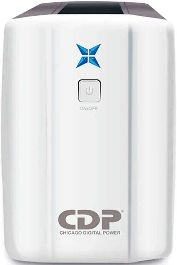 UPS CDP R-UPR758 – 750VA – 300W – 8 SALIDAS (4 REGULADAS CON RESPALDO + 4 CON SUPRESION DE PICOS)