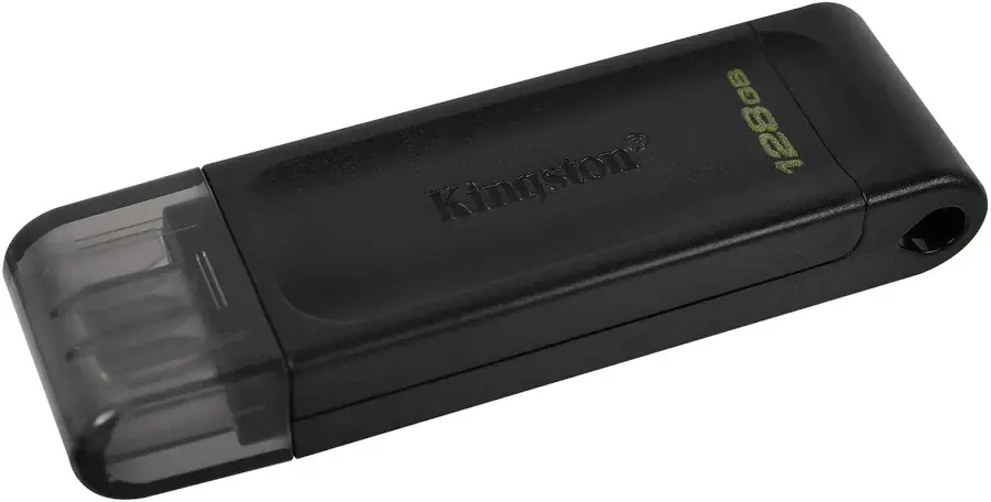 MEMORIA USB KINGSTON DATATRAVELER 3.2 DT70 – 128GB – USB TIPO C – NEGRA