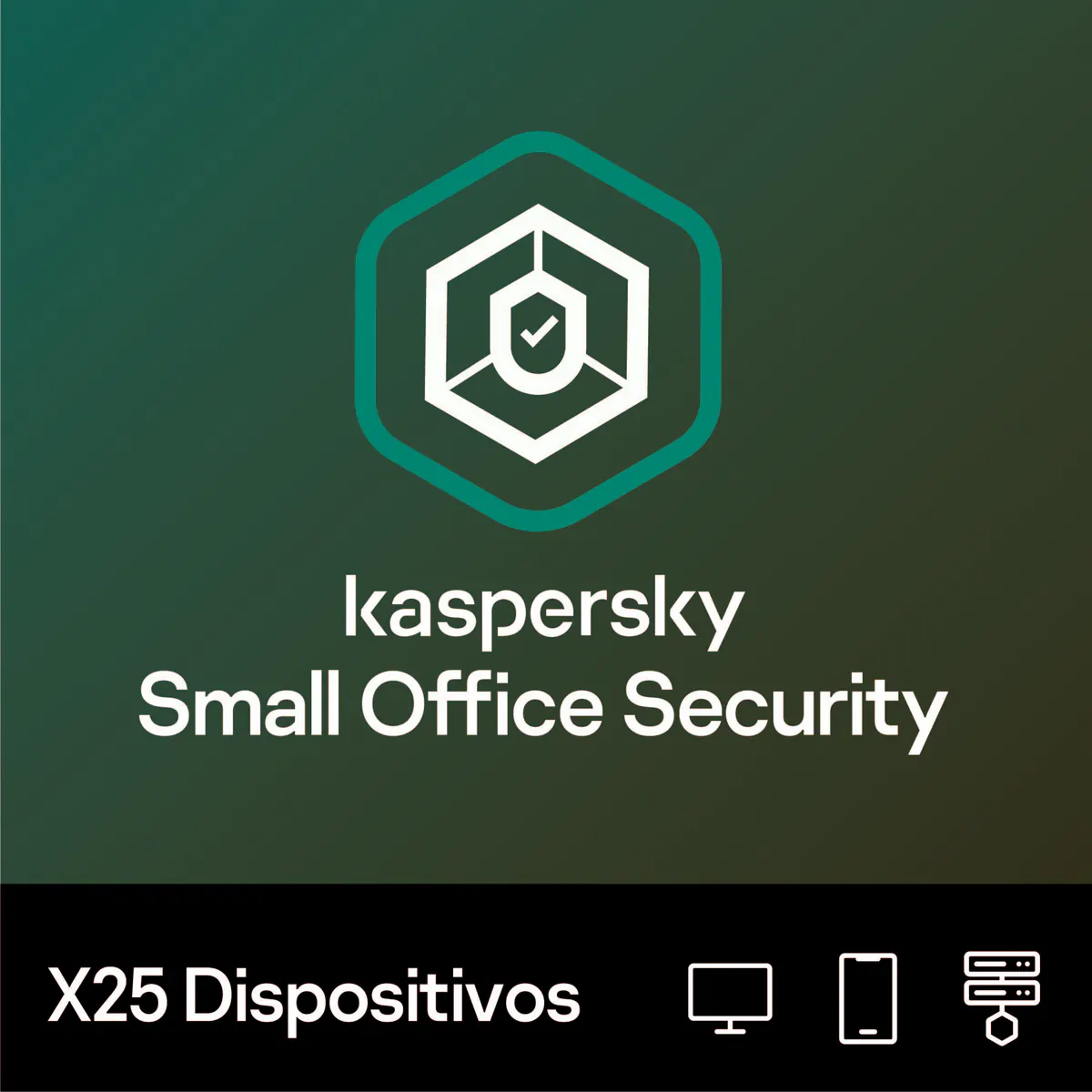 KASPERSKY SMALL OFFICE SECURITY 25 USER+25 MOVIL+3 SERVER