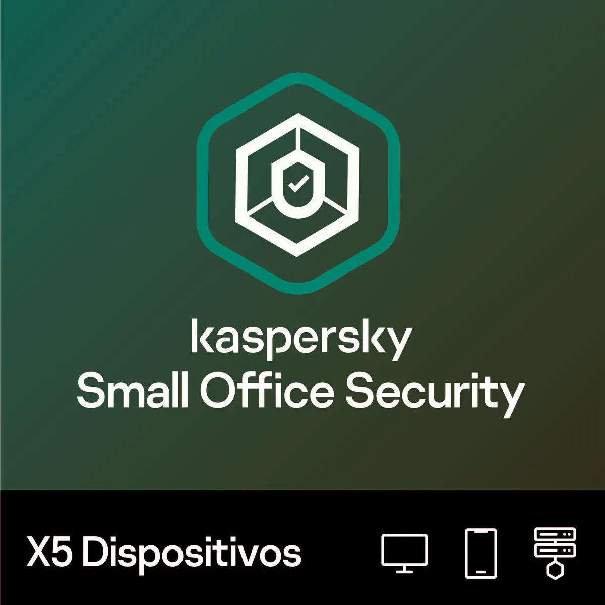 LICENCIA KASPERSKY SMALL OFFICE SECURITY 5 USER+5 MOVIL+1 SERVER 12 MESES