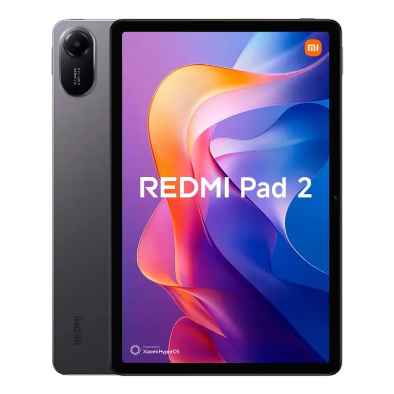 XIAOMI REDMI PAD 2 – PANTALLA 11″ 2,5K – OCTA CORE (2,2GHZ / 2,0GHZ) – 128GB – MEMORIA 4GB – ANDROID 15 – DOBLE CAMARA – WIFI – GRAY