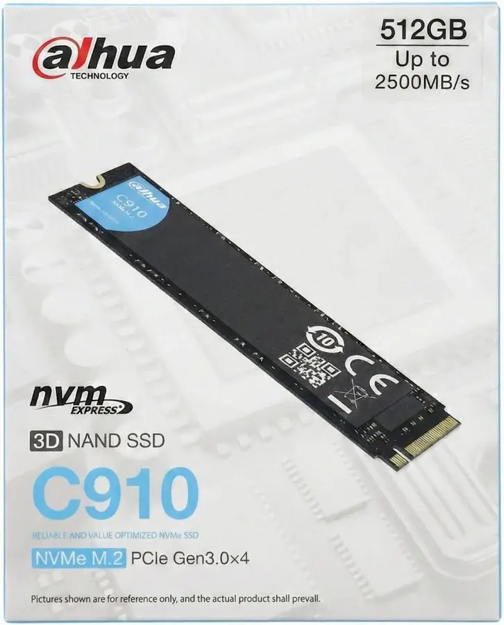 DISCO DE ESTADO SOLIDO DAHUA C910 1 TERA – M.2 PCI NVME – DHI-SSDC910N1TB