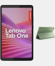 LENOVO TAB ONE TB305FU – PANT 8,7″ – OCTA CORE (2.0GHZ / 1,8GHZ) – 128GB – MEM 4GB – ANDROID 14 – DOBLE CAMARA – WIFI – SEAFOAM GREEN + FOLIO CASE