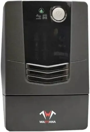 UPS WATTANA 650VA – 325W – INTERACTIVA – 6 CONECTORES DE SALIDA ( 4 CON AUTONOMIA – 2 RESURTIDORAS )