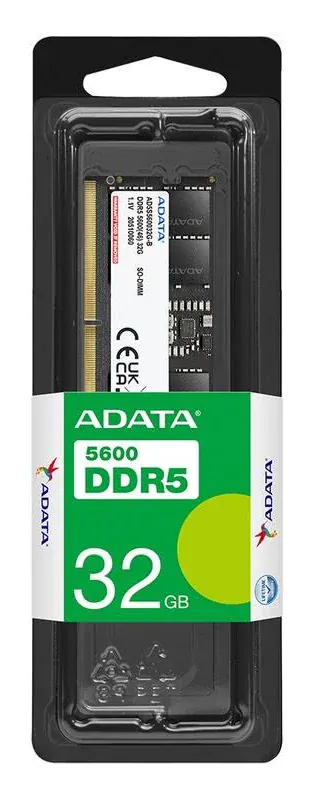MEMORIA RAM ADATA 32GB DDR5 5600MHZ PARA PORTATIL